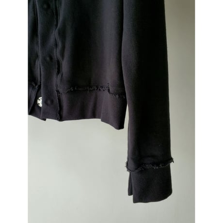 Rich I / FORMAL [SWEAT CARDIGAN] -BLACK