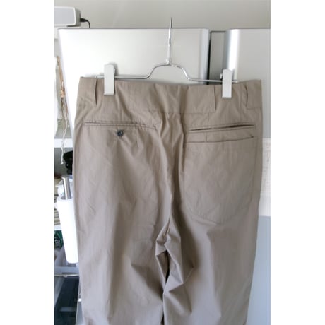 ABELIA EDWARD GOUCHA / BASEBALL SLACKS(NYLON) *BEIGE