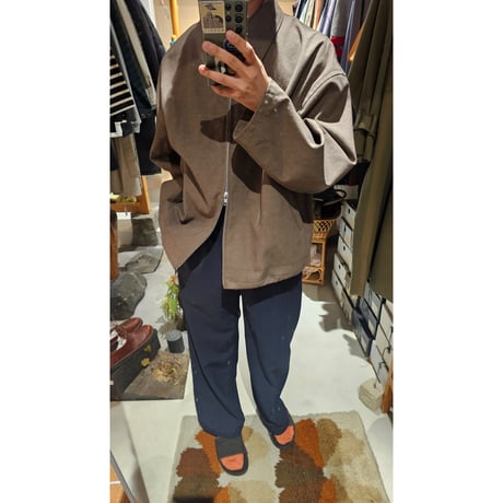 Blanc YM / Vintage Canvas Drizzler JKT *Brown