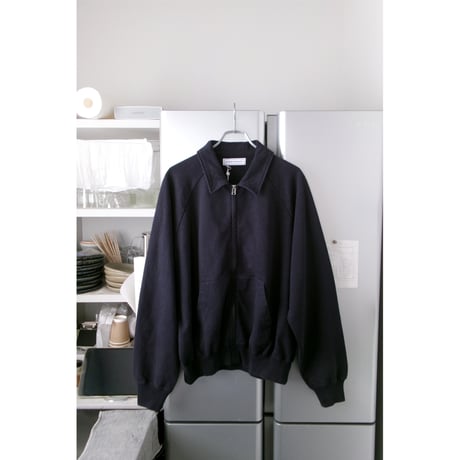 UNIVERSAL PRODUCTS / PHATEE HEMP ZIP UP SWEAT *NAVY