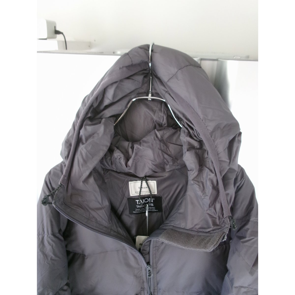 EVCON / TAION HOODED BLOUSON *CHARCOAL | AVET