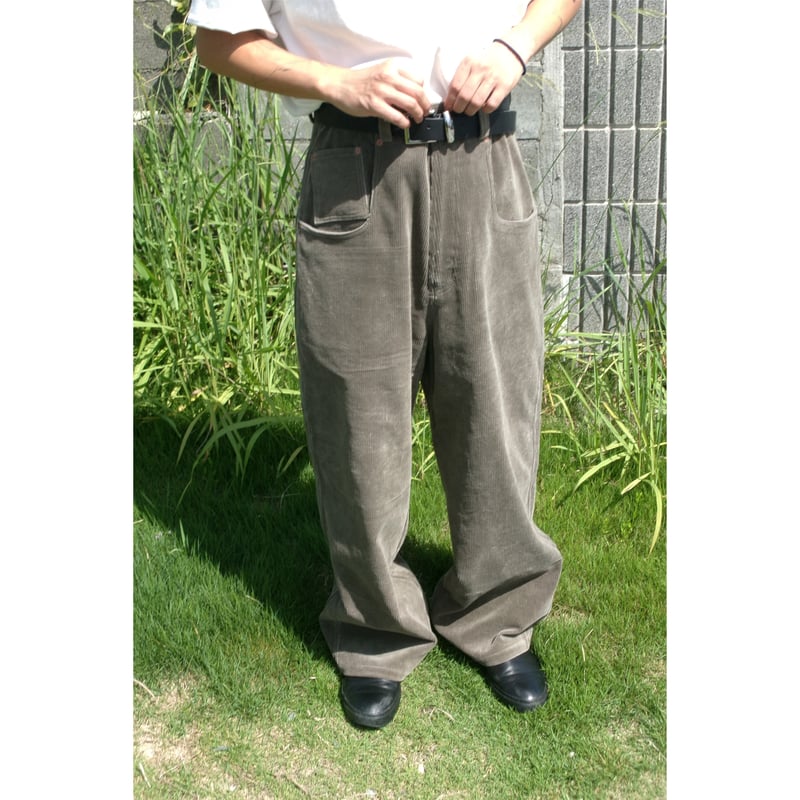 ABELIA EDWARD GOUCHA / ECHO PANTS CORDUROY *BRO
