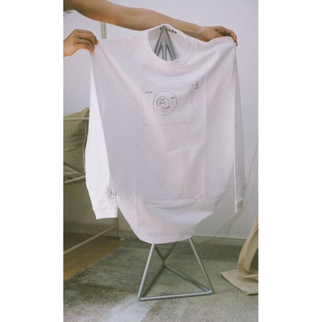 TOZAOU / View Long Sleeve *white