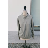 YOKO SAKAMOTO / KNIT POLO *BEIGE
