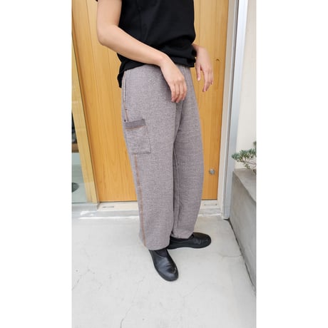 NO ROLL / C&M SWEAT PANTS *C&M BROWN
