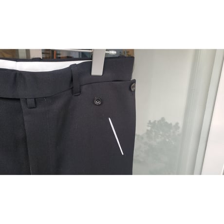 TOZAOU / Ticket Slack Pants *Black