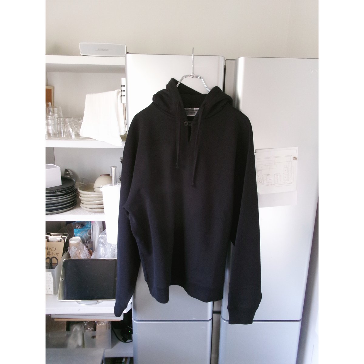 OLD FOLK HOUSE / Skipper Sweat Hoodie *BLACK |