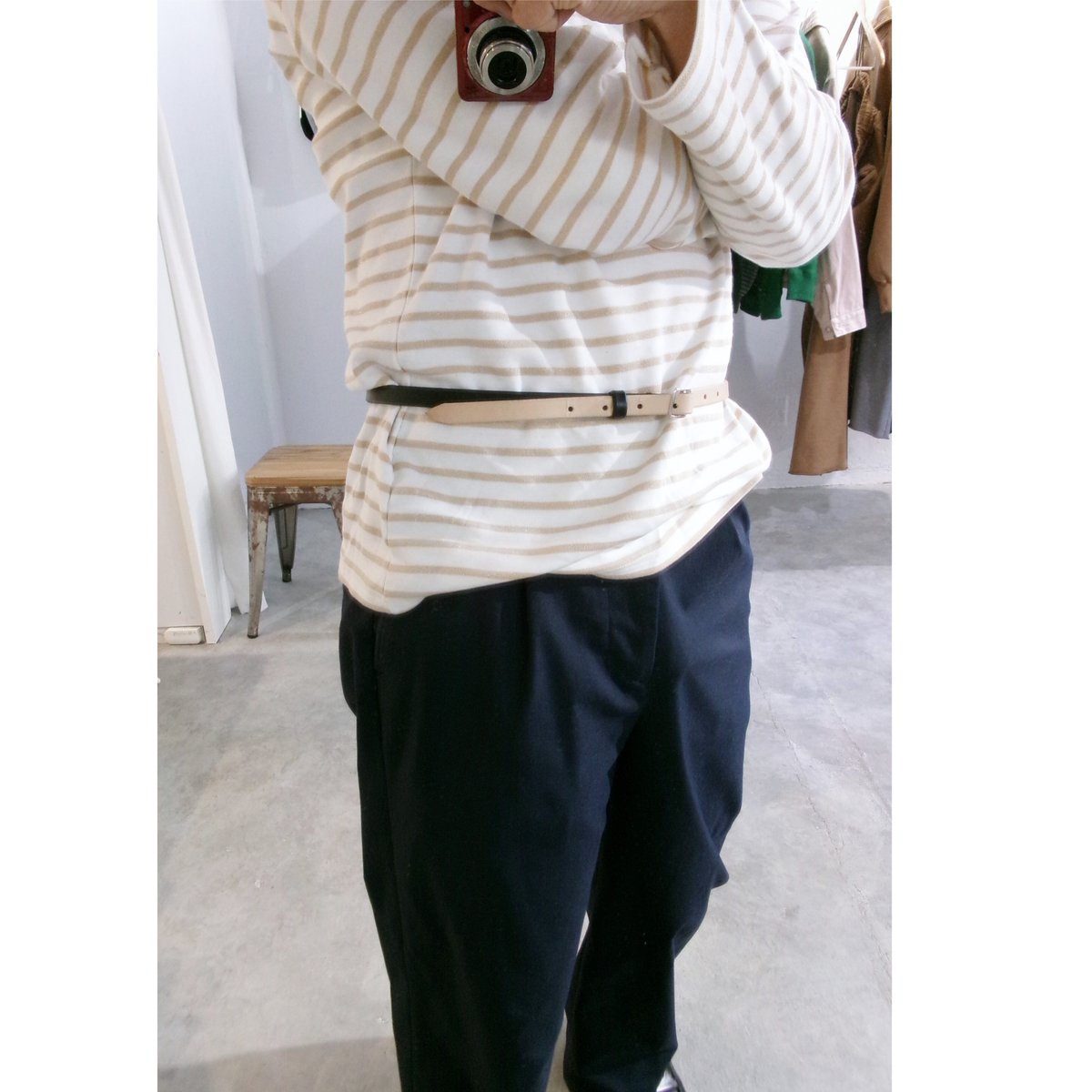 新品 ISSUETHINGS 25SS type74 レザーベルト ブラック ISSUETHINGS＞type74 | MAKES ONLINE STORE