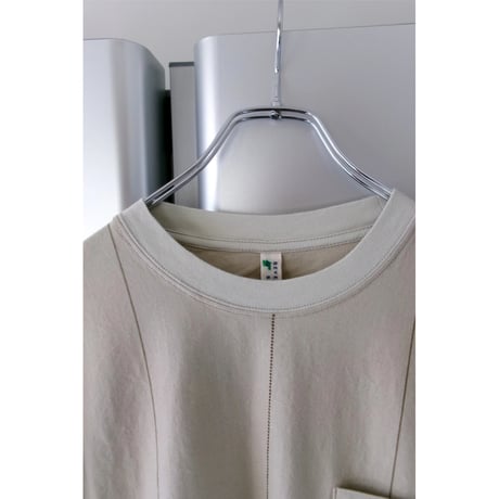 NO ROLL / UNEVENNESS L/S TEE *LT BEIGE