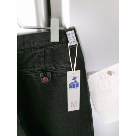 NO ROLL / THICKWALK PANTS BLACK DENIM *BLACK