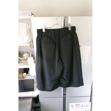 Blanc YM /  Nylon Buggy Half Pants *BLACK