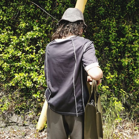Rich I / RECTANGLE [LEATER HELMET BAG]