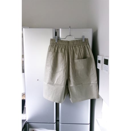 ABELIA EDWARD GOUCHA / SHIFTED SHORTS *KHAKI