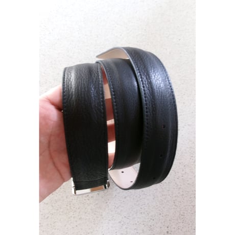 Rich I / LEATHER BELT *Black