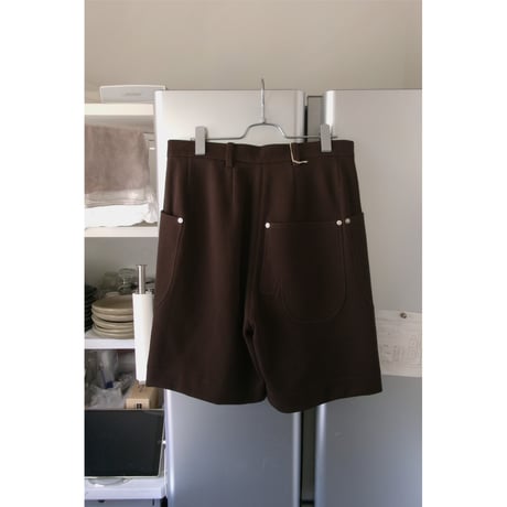 TOZAOU / [別注] Miton shorts *Dark Brown
