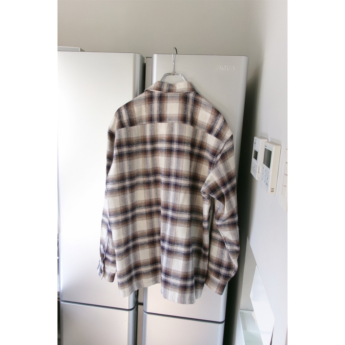 ジャケット・アウター FUJI / Cotton Shirt Jacket / 25ss FUJI / COTTON CHECK SHIRT JACKET (for ladies) *