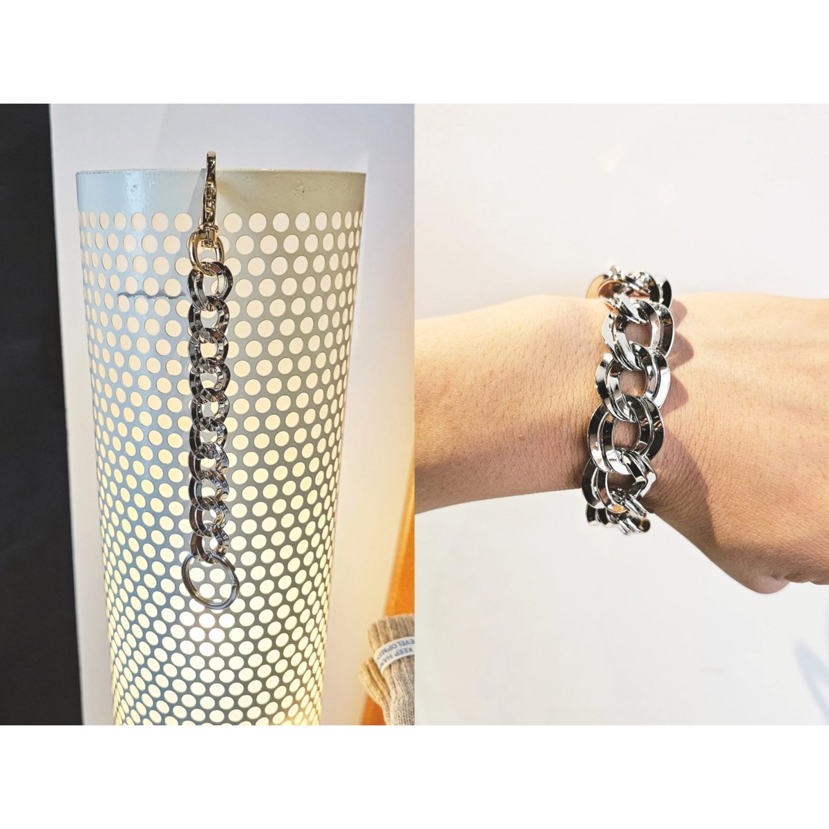 小物 HIDAKA DOUBLE CURB PANTS CHAIN HIDAKA/ DOUBLE CURB PANTS