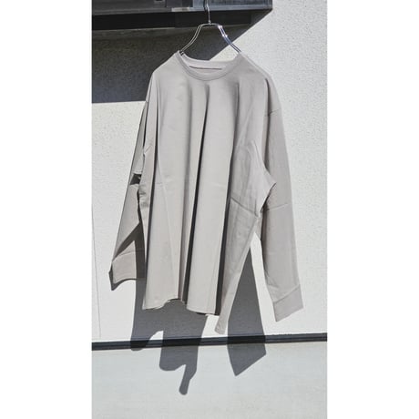 FUJI /  pure cotton long sleeve t-shirts *smoke
