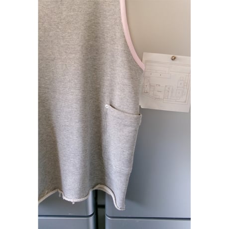 TOZAOU / Part Time Apron *Gray
