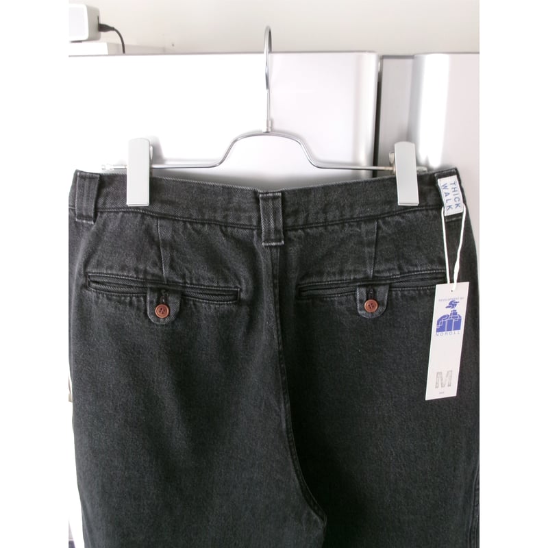 NO ROLL / THICKWALK PANTS BLACK DENIM *BLACK |