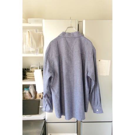 UNIVERSAL PRODUCTS / ORIGINAL CHECK SHIRTS *BLUE