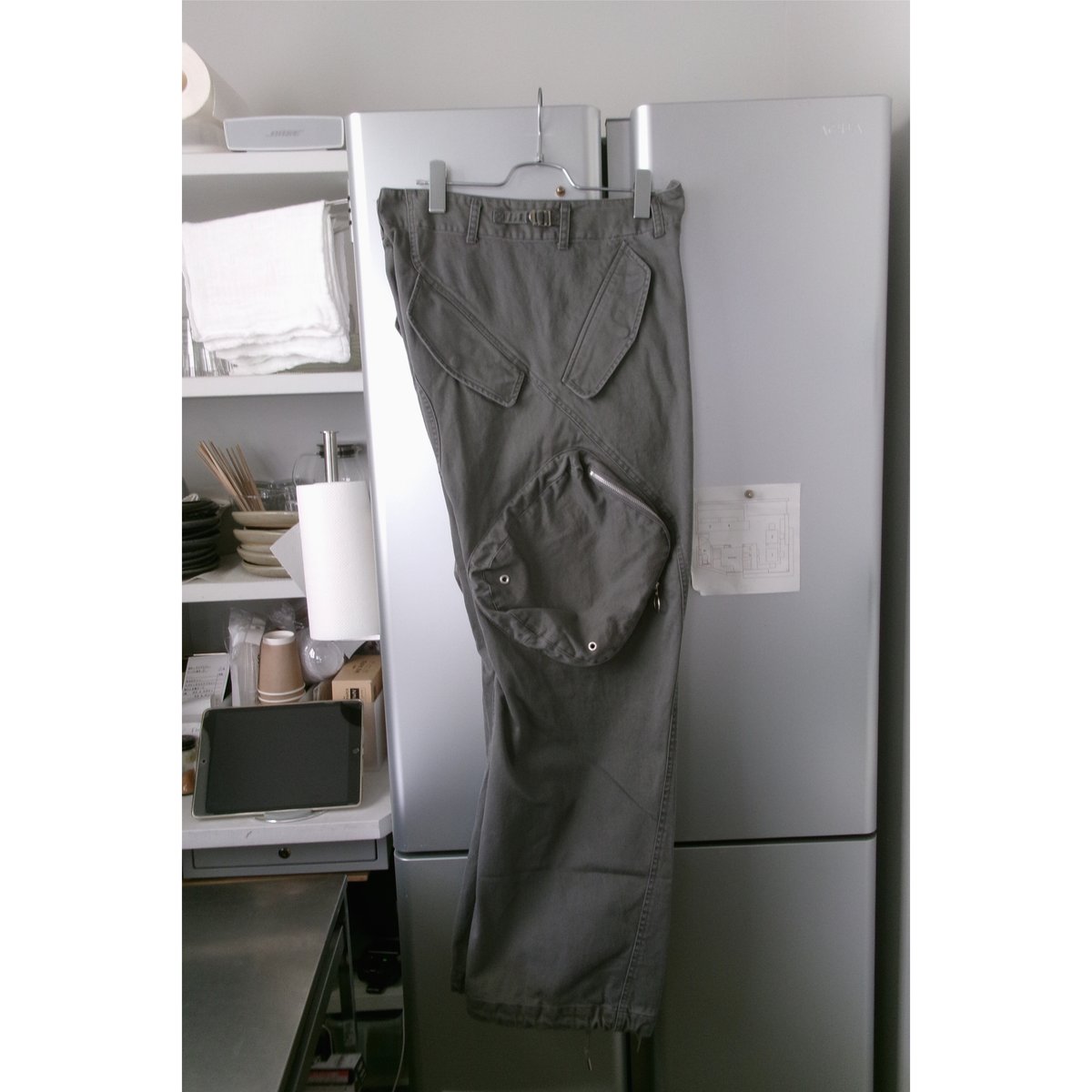 【NVRFRGT】3D TWISTED CARGO PANTS 3D TWISTED CARGO PANTS | NVRFRGT