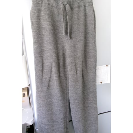 TOZAOU / Award Knit Pants *Gray