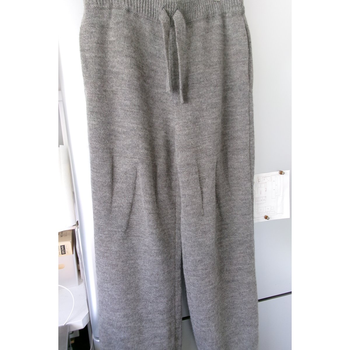 TOZAOU / Award Knit Pants *Gray | AVET