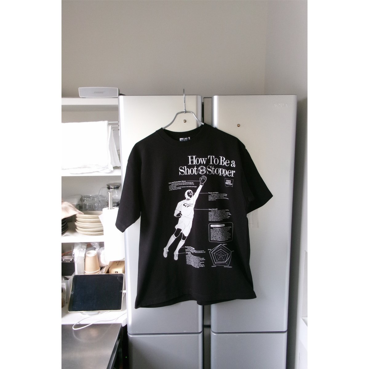 HIDAKA GK TEE tシャツ　dairiku KHOKI jieda HIDAKA / GK TEE *BLACK | AVET
