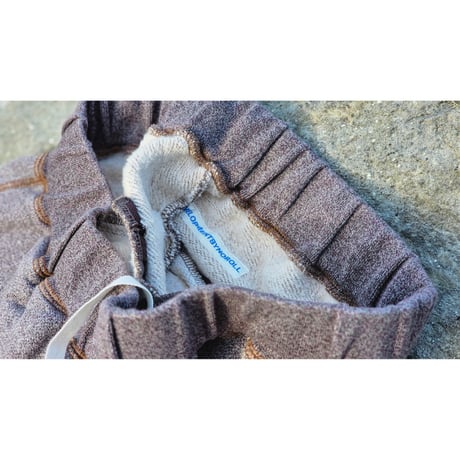 NO ROLL / C&M SWEAT PANTS *C&M BROWN