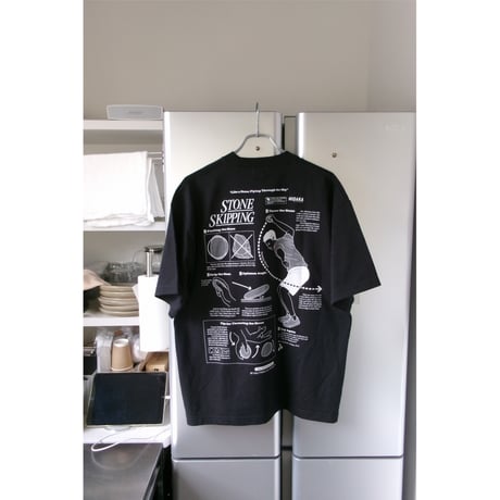 HIDAKA / STEINER TEE *BLACK
