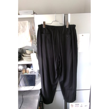 YOKO SAKAMOTO / RELAX EASY PANTS *BLACK
