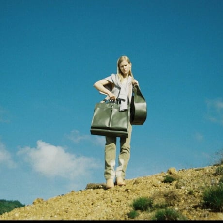 Rich I / RECTANGLE [LEATER HELMET BAG]