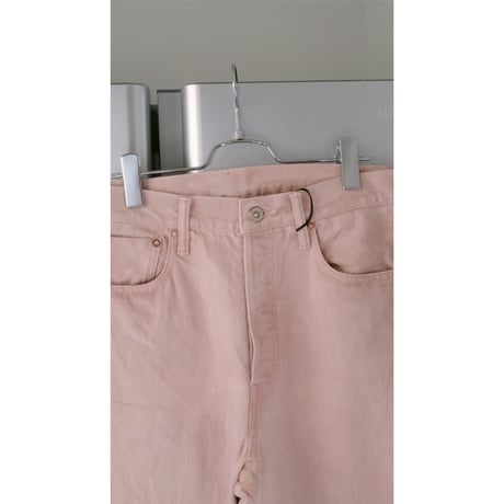 YOKO SAKAMOTO / 5POCKET STRAIGH PANTS *CHESTNUT