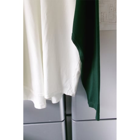 UNIVERSAL PRODUCTS / BASEBALL L/S T-SHIRTS *GREEN