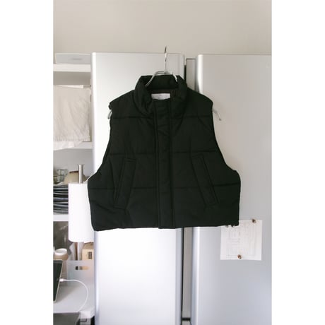 ●MY___ / SHORT PADDED GILLET(for Ladies) *BLACK