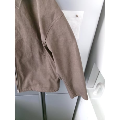 Blanc YM / Vintage Canvas Drizzler JKT *Brown