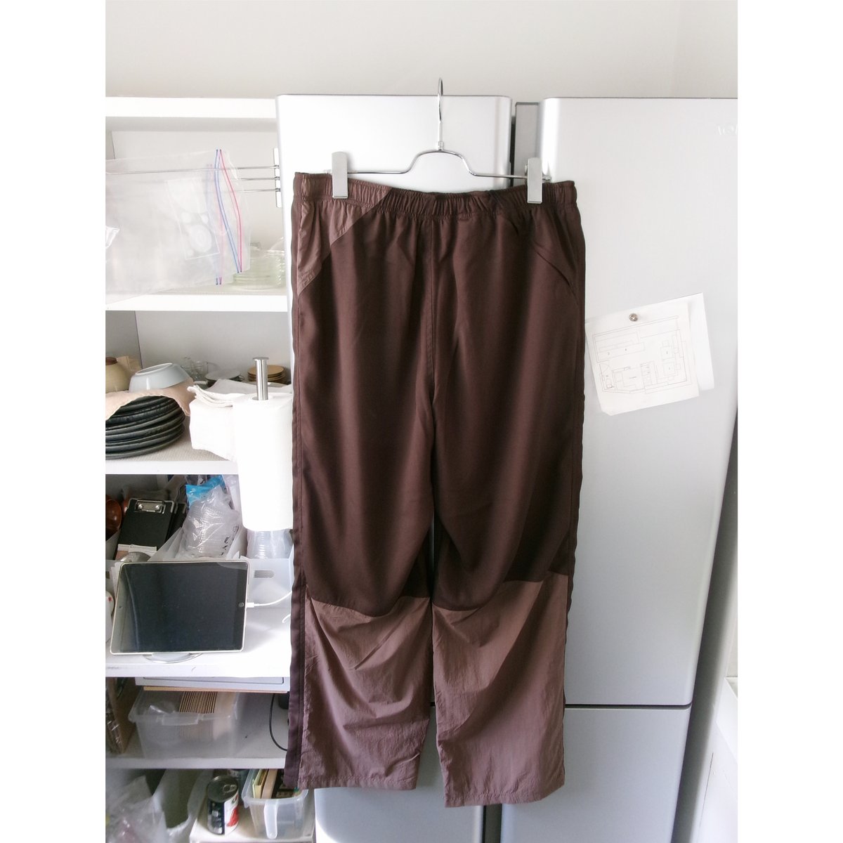 ABELIA EDWARD GOUCHA / CLUB TRUNK PANTS *BROWN