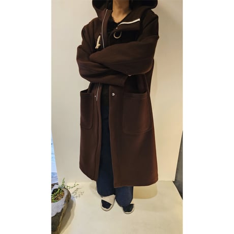 FUJI /  Duffel Sophisticate Coat *BROWN