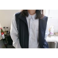 EVCON/ NYLON ZIP UP VEST *NAVY