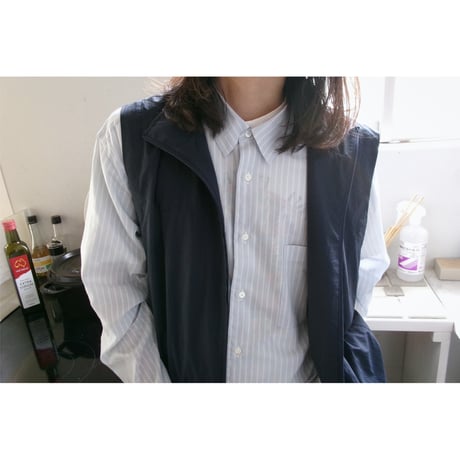 EVCON/ NYLON ZIP UP VEST *NAVY
