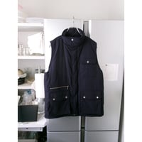 MY___ / OVERSIZED PADDED GILLET *NAVY