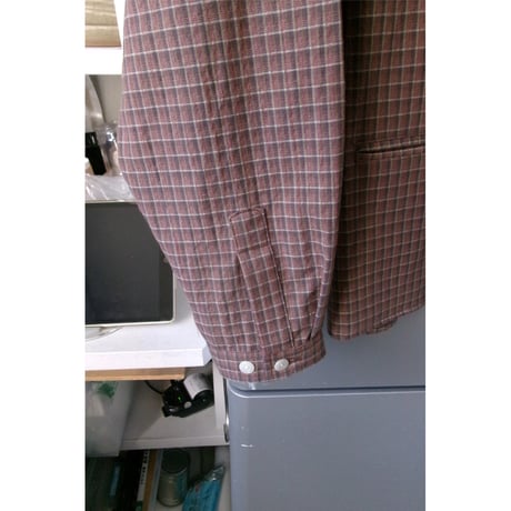 NO ROLL / NORMAL PANAMA SHIRT *PANAMA CHECK