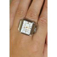 HIDAKA / LEGACY RING WATCH *WHITE