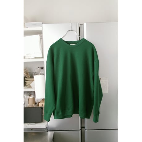 FUJI /  crew neck sweat *green