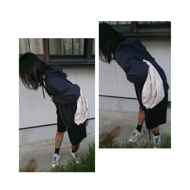 OLD FOLK HOUSE / Ball Bag Medium *Stone gray |