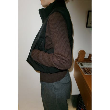 ●MY___ / SHORT PADDED GILLET(for Ladies) *BLACK