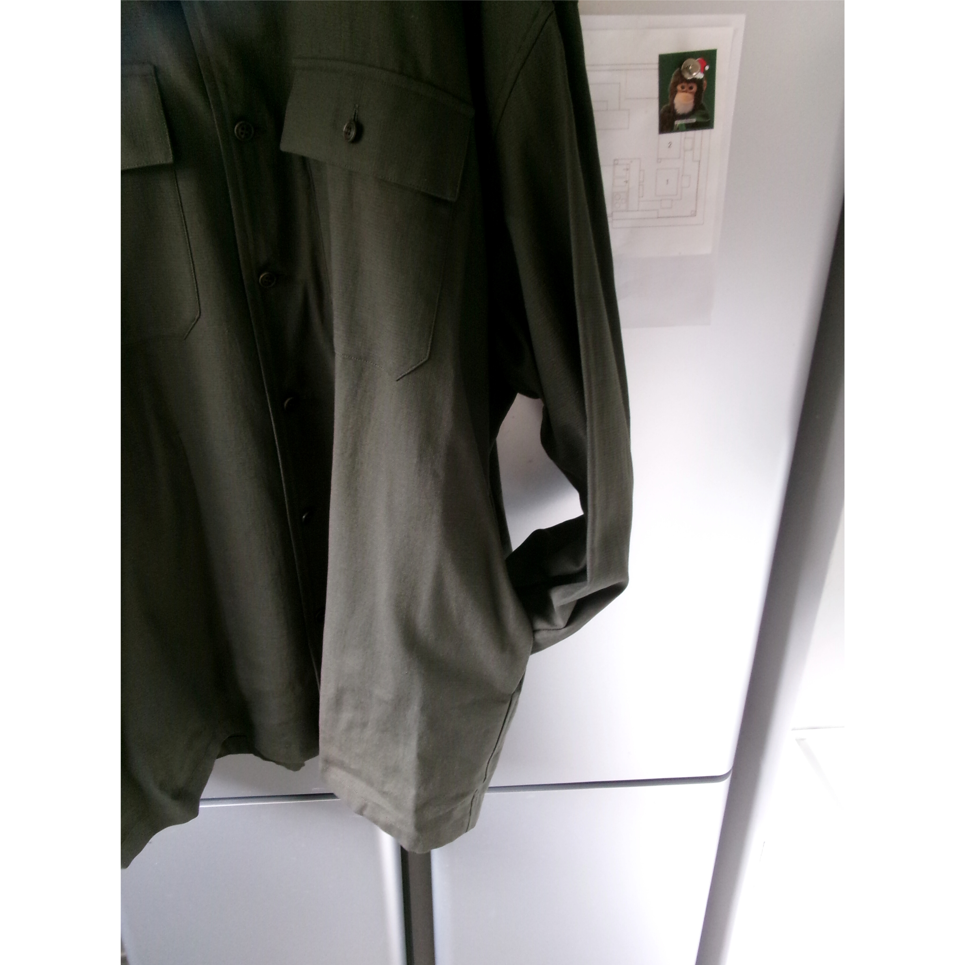 YOKO SAKAMOTO / UTILITY SHIRT *OLIVE | AVET