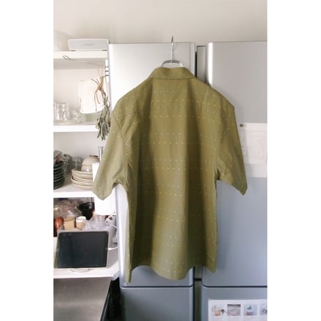 NO ROLL / DOT S/S SHIRT *OLIVE