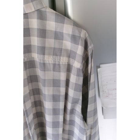 MY___ / ORIGINAL CHECK SHIRT *BLUE